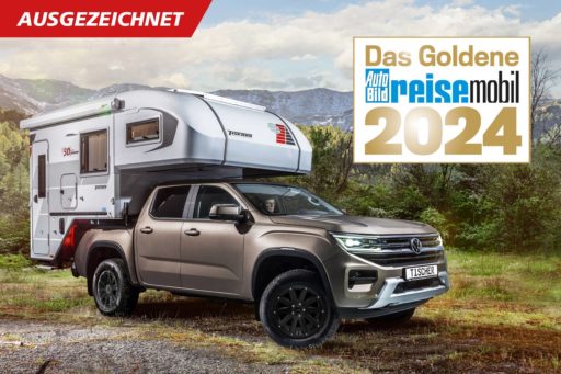 Tischer goldenes Reisemobil 2024